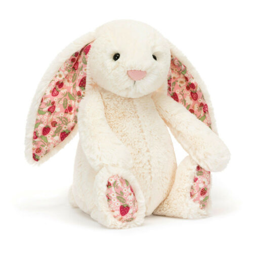 Jellycat blossom cream bunny berry medium