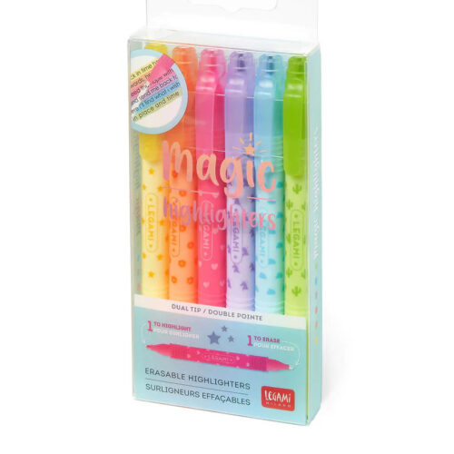 Legami magic erasable highlighters