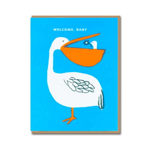 pelican baby congrats card by 1973