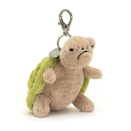 Jellycat timmy turtle bag charm by Jellycat