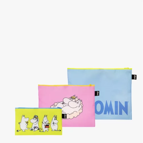 Zip Pockets Moomin Family by Loqi