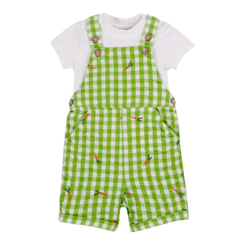 alfred dungaree outfit by frugi