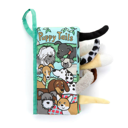 Jellycat puppy tails activity book