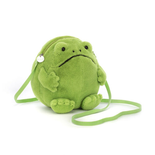 Jellycat ricky rain frog bag