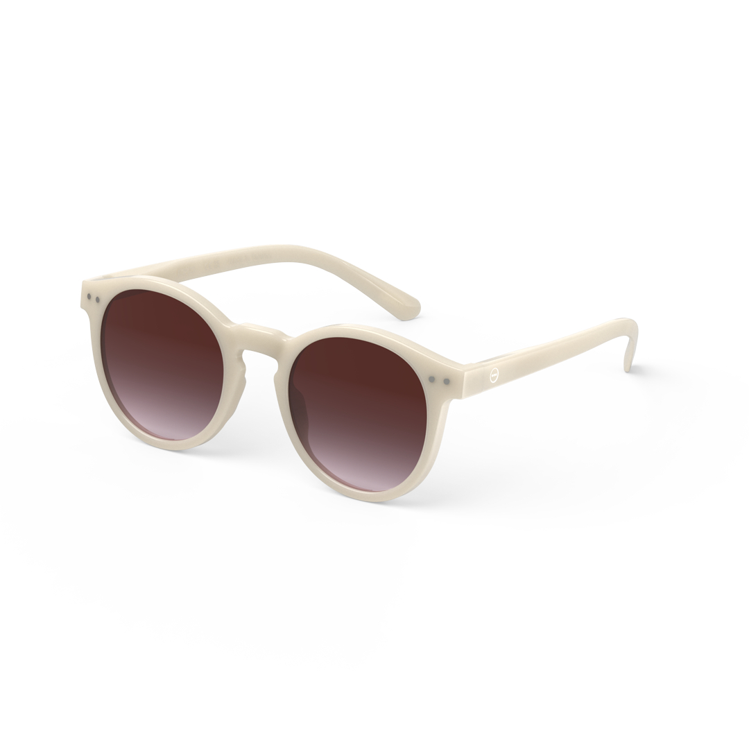 oversized sunglasses vintage cream frame M by Izipizi