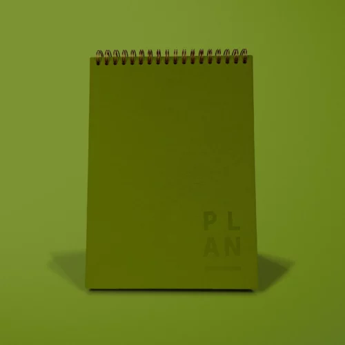Blank Canvas Desktop planner Khaki by 1973
