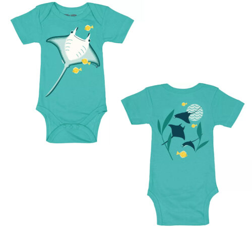 Manta ray baby body by coq en pate