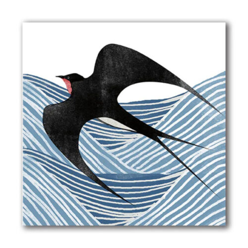 swallow card by nico cards