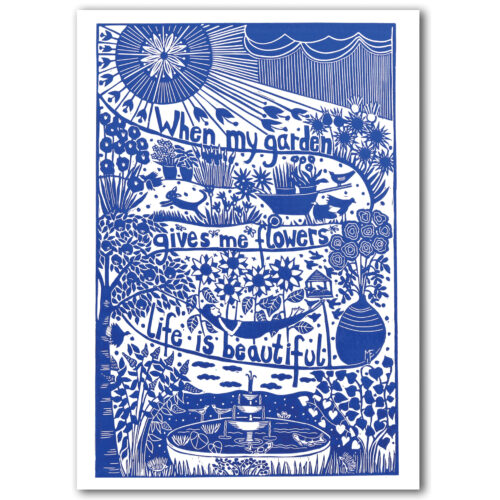 my garden card by nico cards