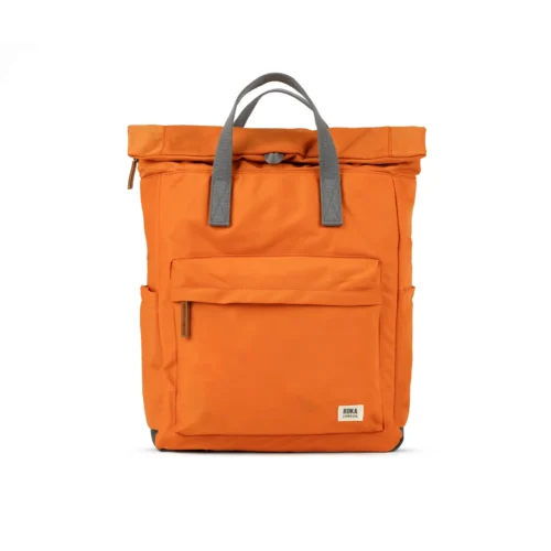 roka canfield b large burnt orange recycled nylon