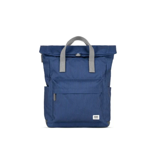 roka canfield B medium dark denim recycled canvas
