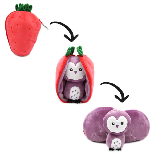 flipetz strawberry owl by les deglinglos